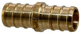 Everflow Supplies  5/8" Lead Free Brass Straight Coupling With Pex Ends