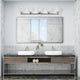 Catania 5-Light Polished Chrome Large Vanity Sconce