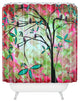 madart inc Through The Looking Glass Shower Curtain