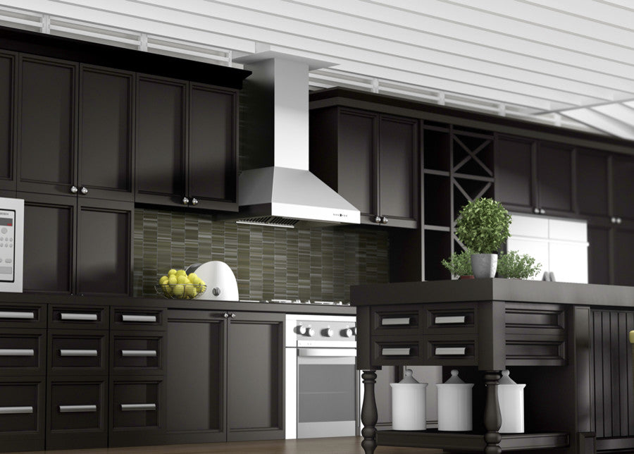 ZLINE 30 in. 400 CFM Outdoor Wall Mount Range Hood in Stainless Steel 667-304-30