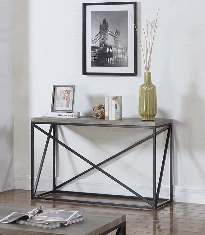 Rectangular Sofa Table, Sonoma Gray
