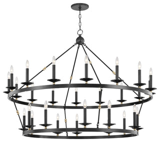 Allendale 28-Light Chandelier, Aged Old Bronze