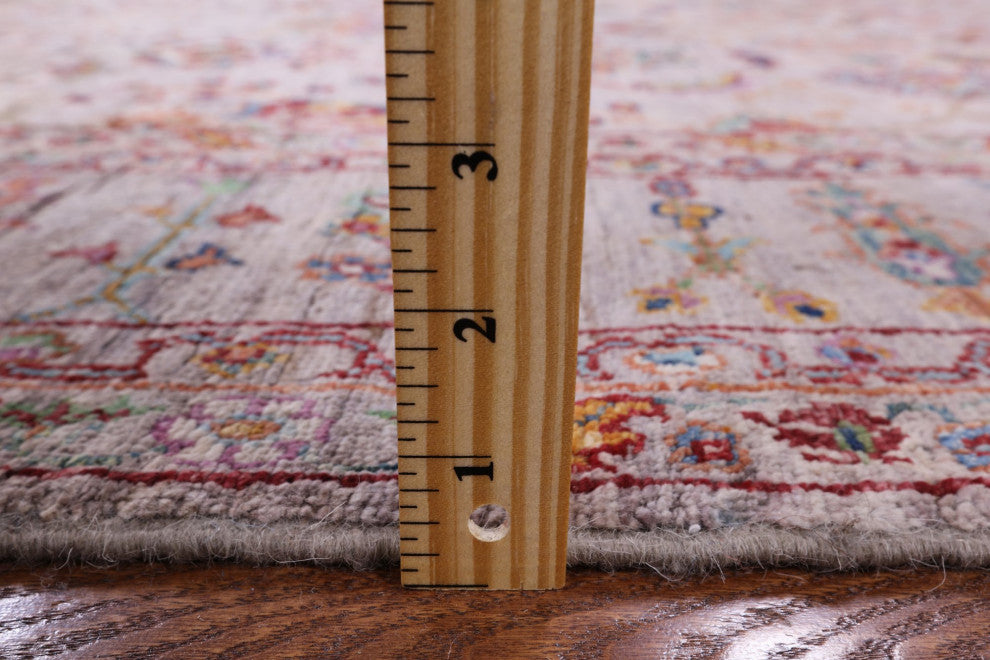5' 9" X 7' 10" Hand-Knotted Persian Tabriz Rug Q7612
