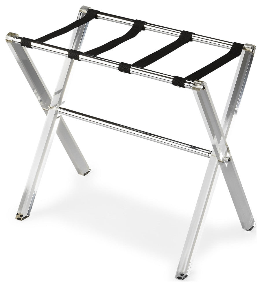 Butler Specialty Butler Loft Luggage Rack In Clear