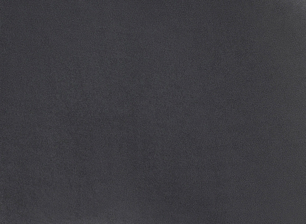 Swell Velvet Chair, Dark Gray