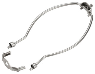 Aspen Creative 20005-26 7" Lamp Harp With Saddle, Satin Nickel, 6-Pack