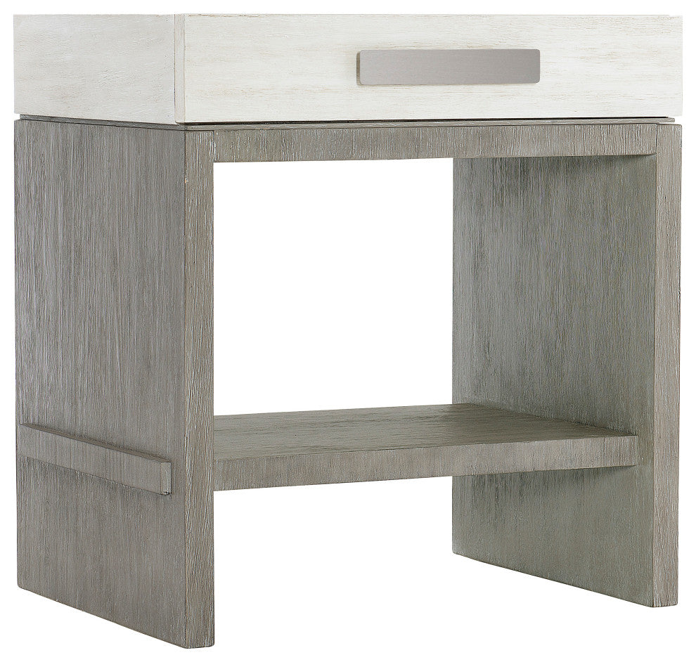 Bernhardt Foundations Nightstand, Light Shale Finish