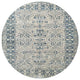 Ahgly Company Indoor Round Mid-Century Modern Area Rugs, 8' Round