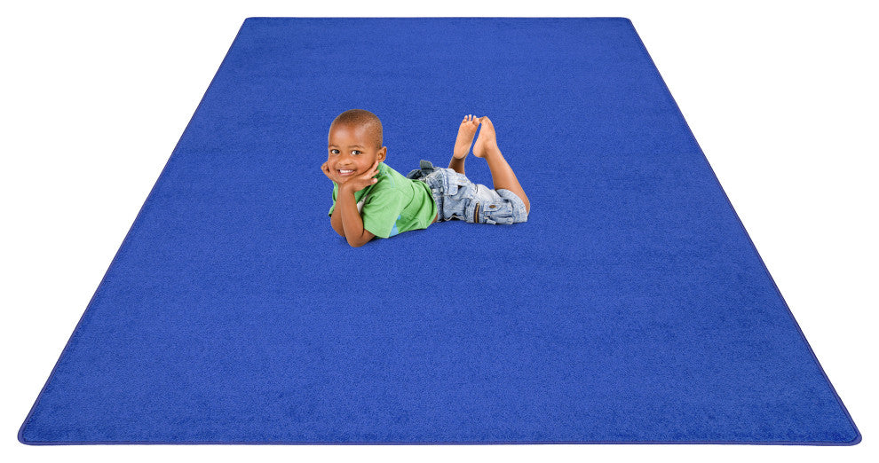 Endurance 12' X 6' Area Rug, Color Royal Blue