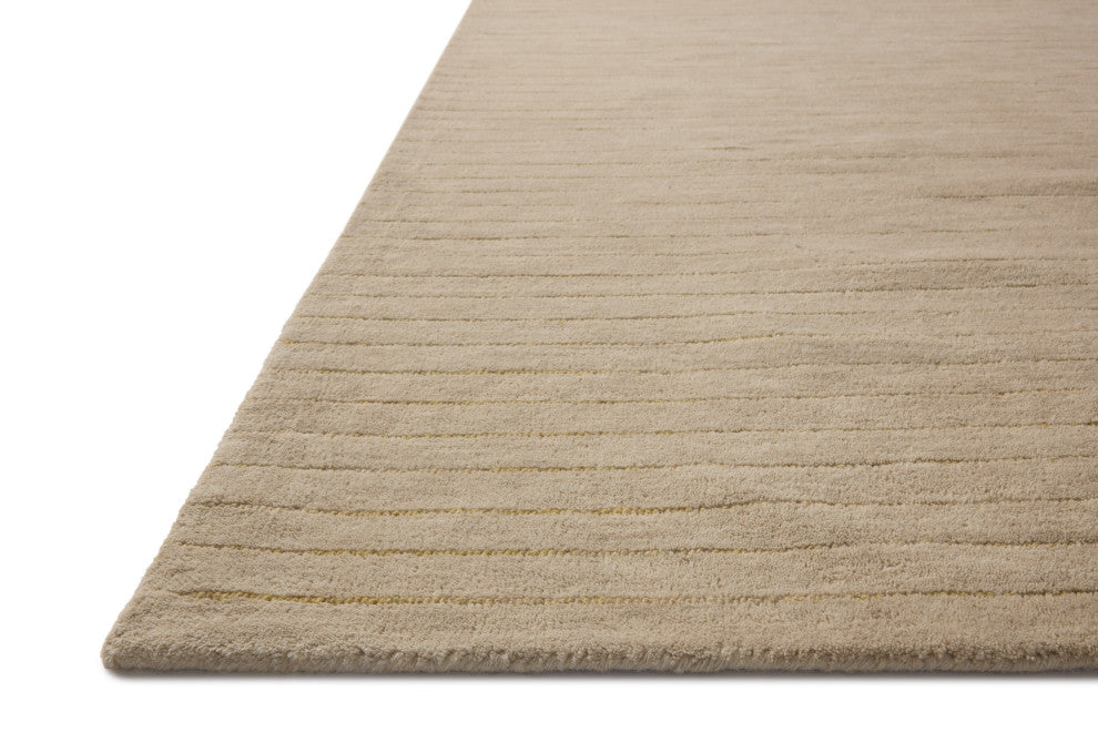 Chris Loves Julia x Loloi Henry Beige / Wheat 2'-3" x 3'-9" Runner Rug