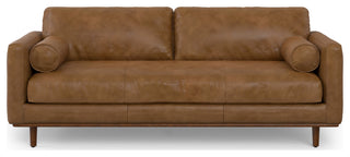 Morrison 89-inch Sofa, Caramel Brown