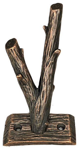 DHTH12 Branch Towel Hook, Oil Rub Bronze