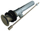 Fauceture Brass Pop-Up Drain without Overflow, Brushed Nickel