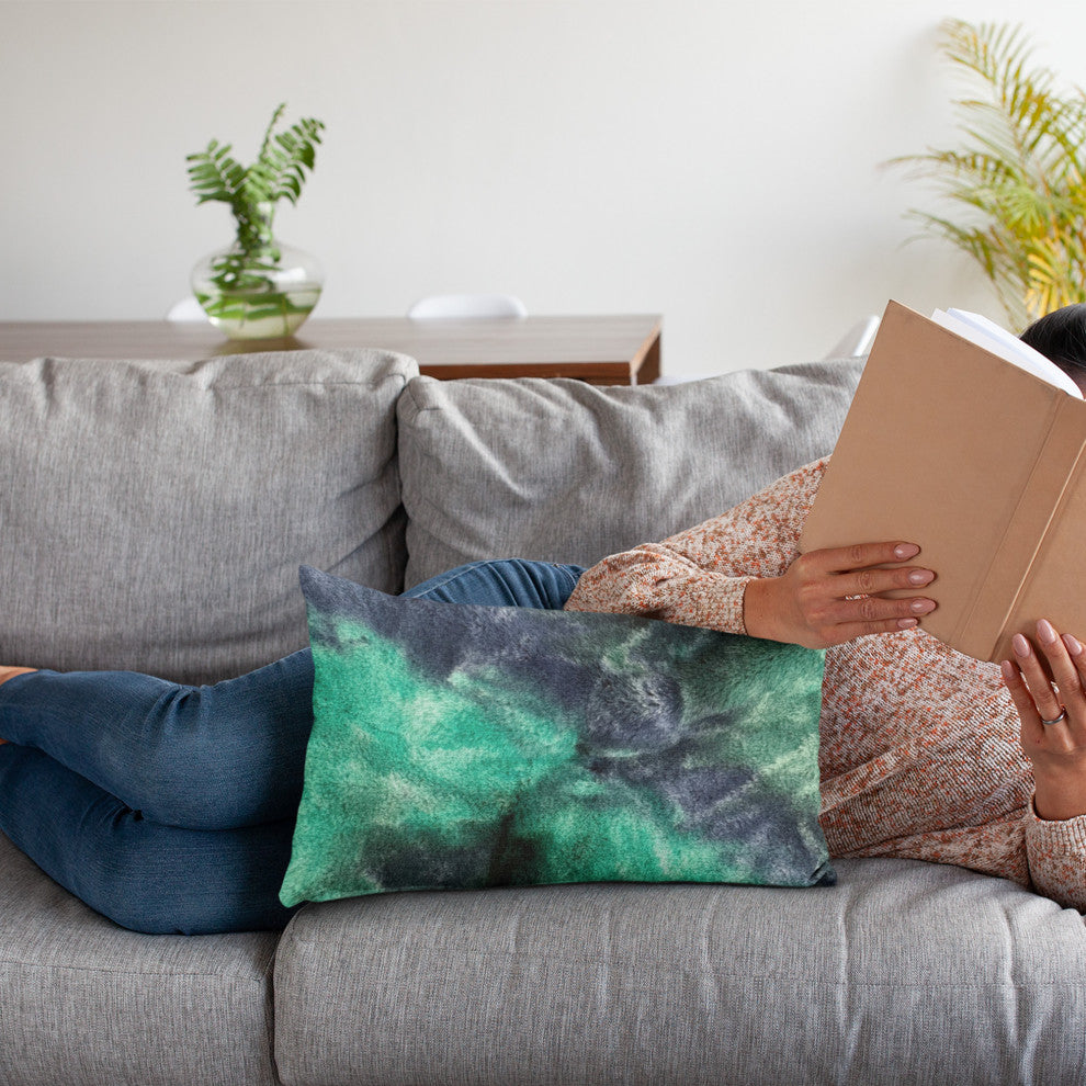 Plutus Northern Lights Faux Fur Luxury Throw Pillow, 26" x 26"