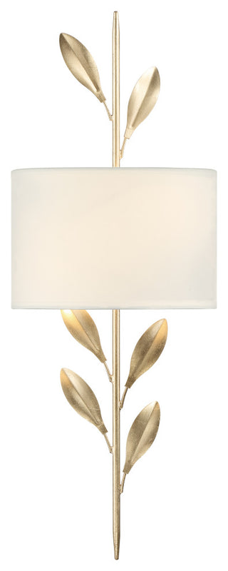 Broche 2-Light Antique Gold Sconce