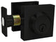 Nuk3y Hulk Deadbolt Single Cylinder, Matte Black, Single Cylinder