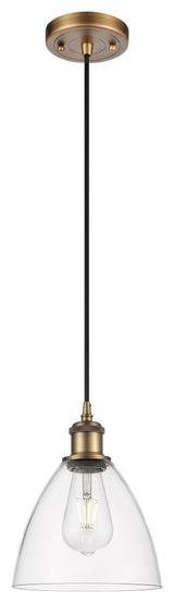 Innovations 516-1P-BB-GBD-752 1-Light Mini Pendant, Brushed Brass