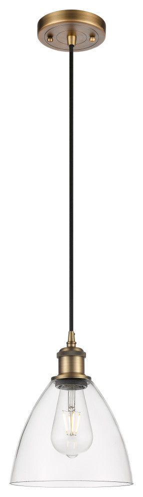 Innovations 516-1P-BB-GBD-752 1-Light Mini Pendant, Brushed Brass