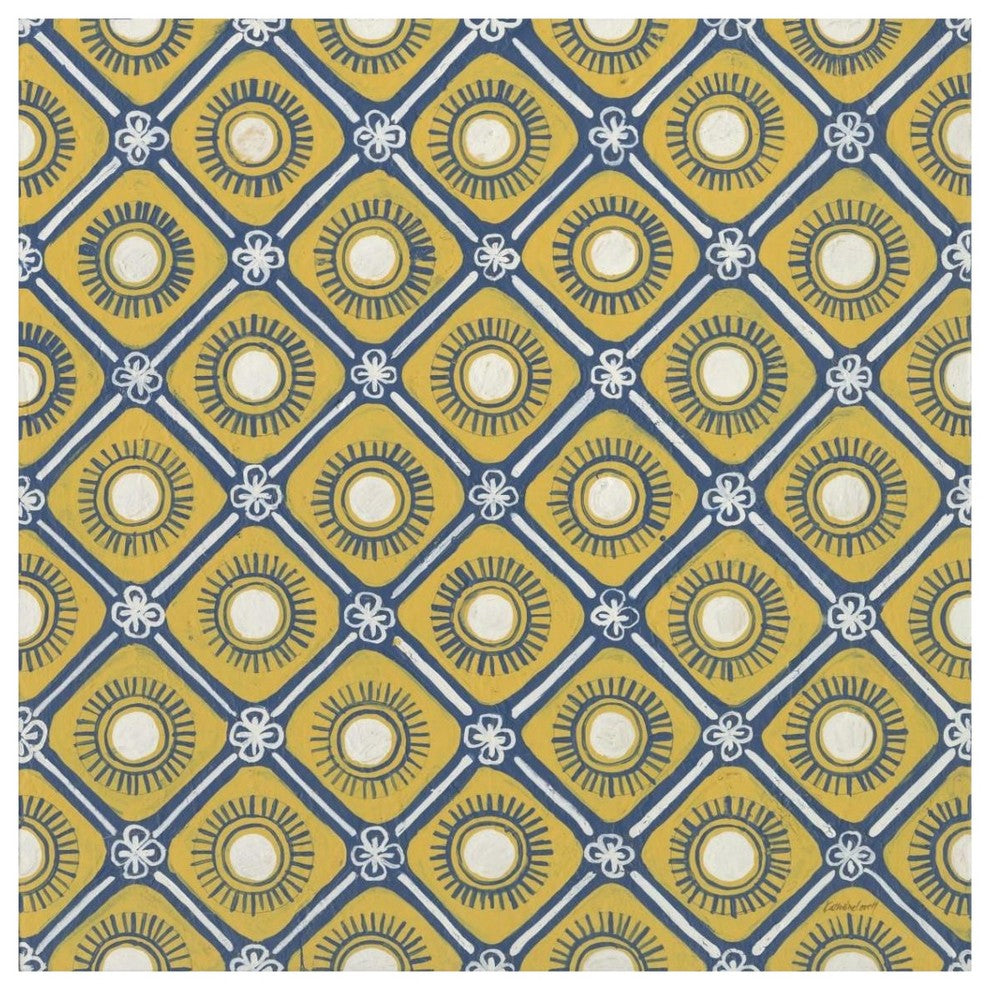 "Sunny Designs IV" Digital Paper Print by Kathrine Lovell, 38"x38"