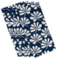 19x19", Ingrid Floral Print Napkin, Blue, Set of 4