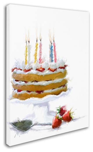 The Macneil Studio 'Birthday Cake' Canvas Art, 32"x24"