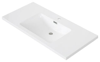 40" Solid Surface Resin Streamline K-1203-40 Vanity Top