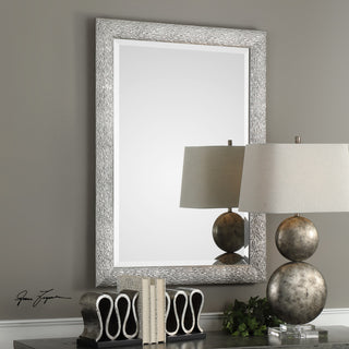 Mossley Metallic Silver Mirror