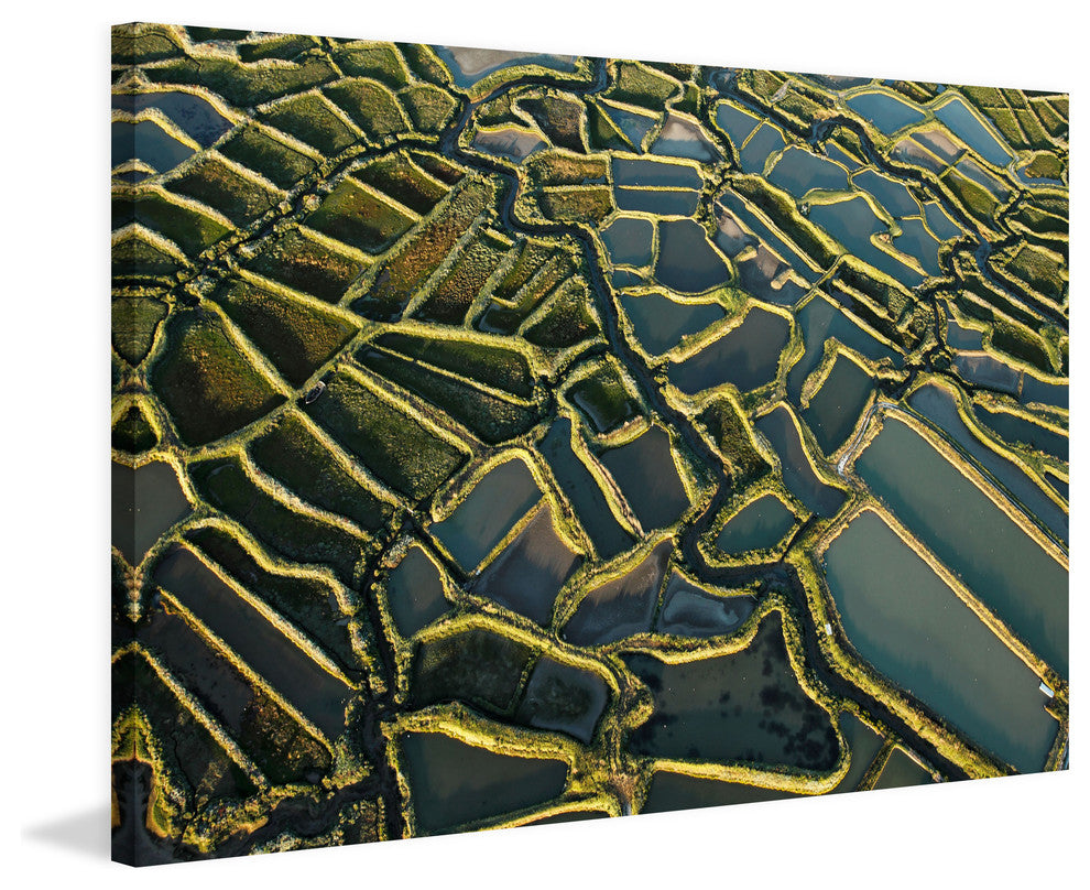 "Waterways" Painting Print on Wrapped Canvas