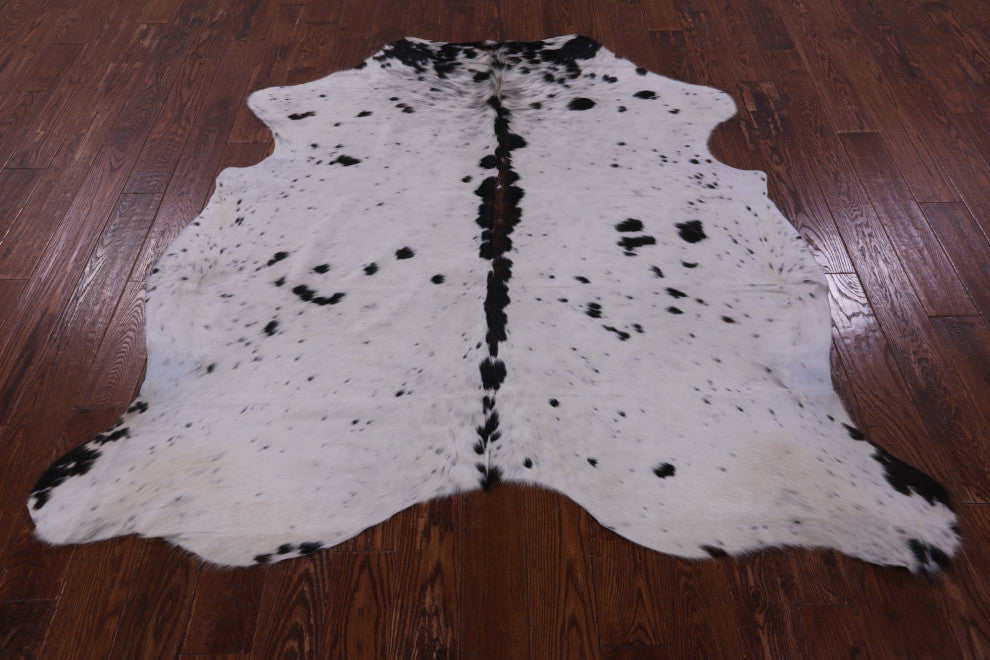 6' 4" X 6' 3" Natural Cowhide Rug C1923