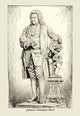 Johann Sebastian Bach - Gallery Wrapped Canvas Art 28" x 42"