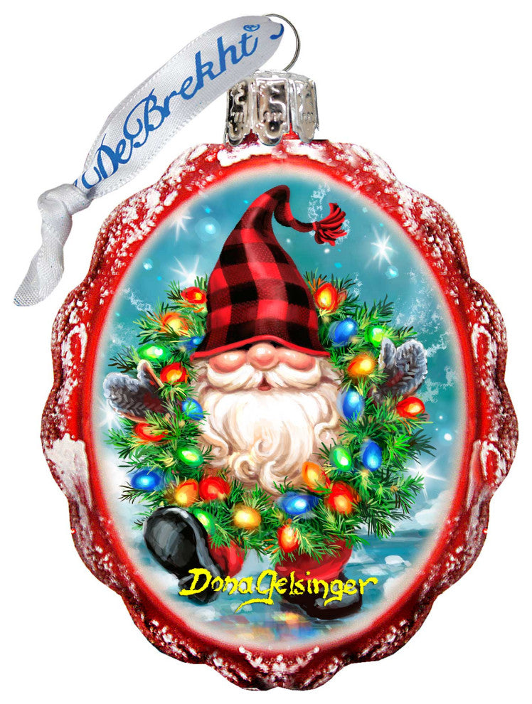 Bright Lights Dwarf Mercury Glass Ornament