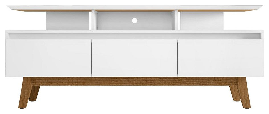 Yonkers 70.86 TV Stand in White