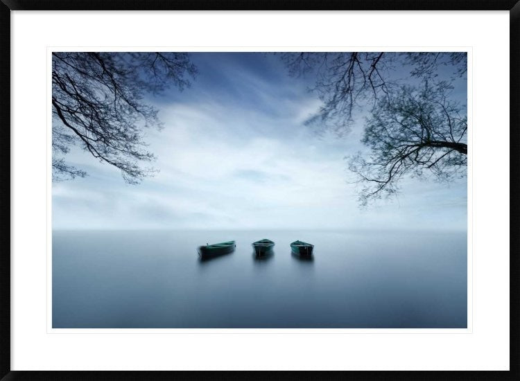 "Time Is A Wave"  by Izabela Laszewska-Mitrega and Darek Mitrega, 38x28"