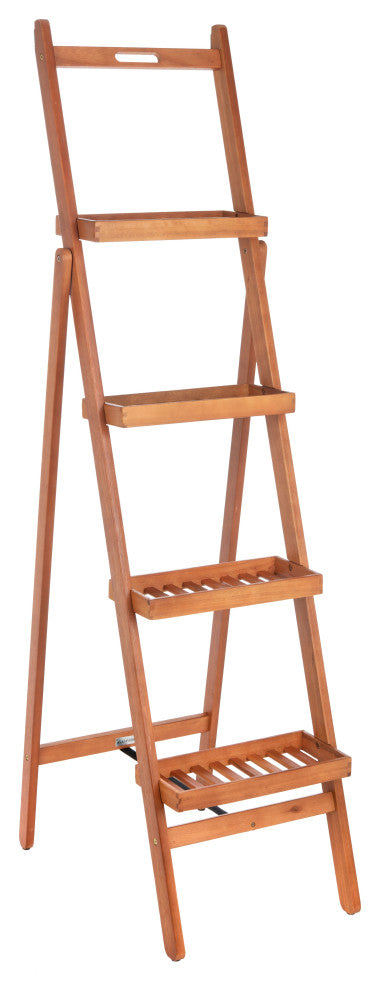Safavieh Grenton Patio 4-Tier Shelf Natural