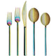 Due Flatware Set, Ice Rainbow, 20 Pcs.