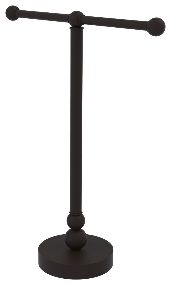 Vanity Top 2 Arm Guest Towel Holder, Oil Rubbed Bronze