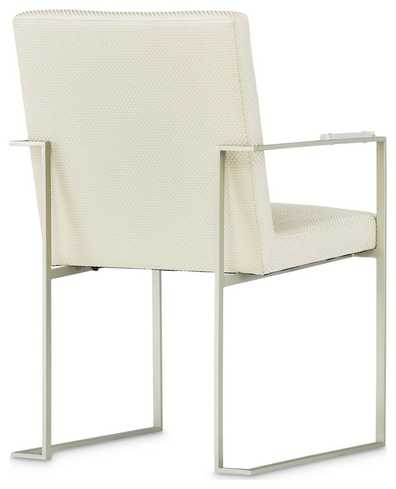 Laguna Ridge Arm Chair - Brushed Silver