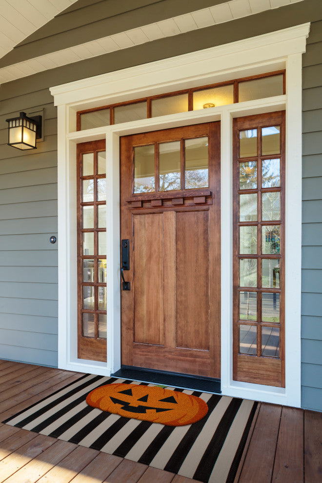 DII Jack-O-Lantern Doormat