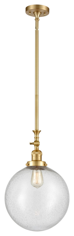 Beacon Mini Pendant, Satin Gold, Seedy