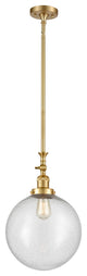 Beacon Mini Pendant, Satin Gold, Seedy