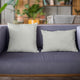 Silver Stars Velvet With Foil Printing Luxury Throw Pillow, Double sided 26"x26"