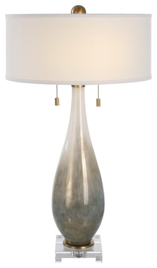 Uttermost 30231 Cardoni Bronze Glass Table Lamp