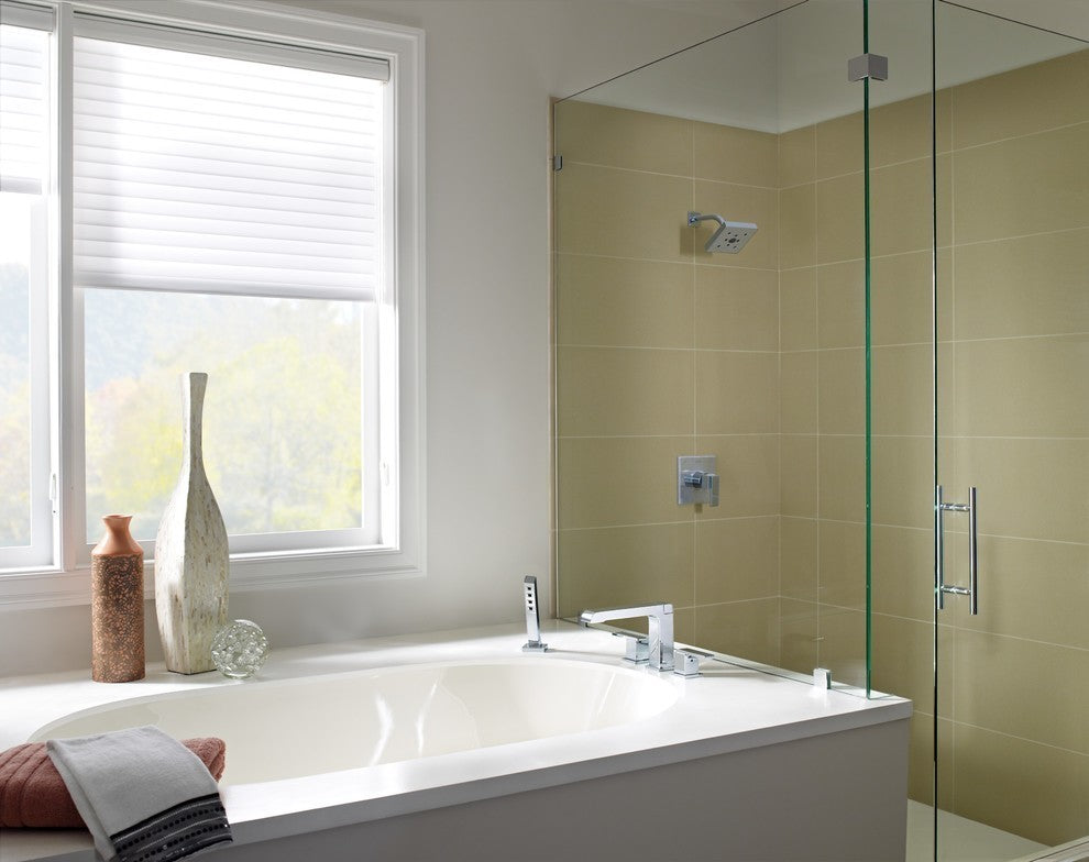 Delta Ara Roman Tub With Hand Shower Trim, Stainless, T4767-SS