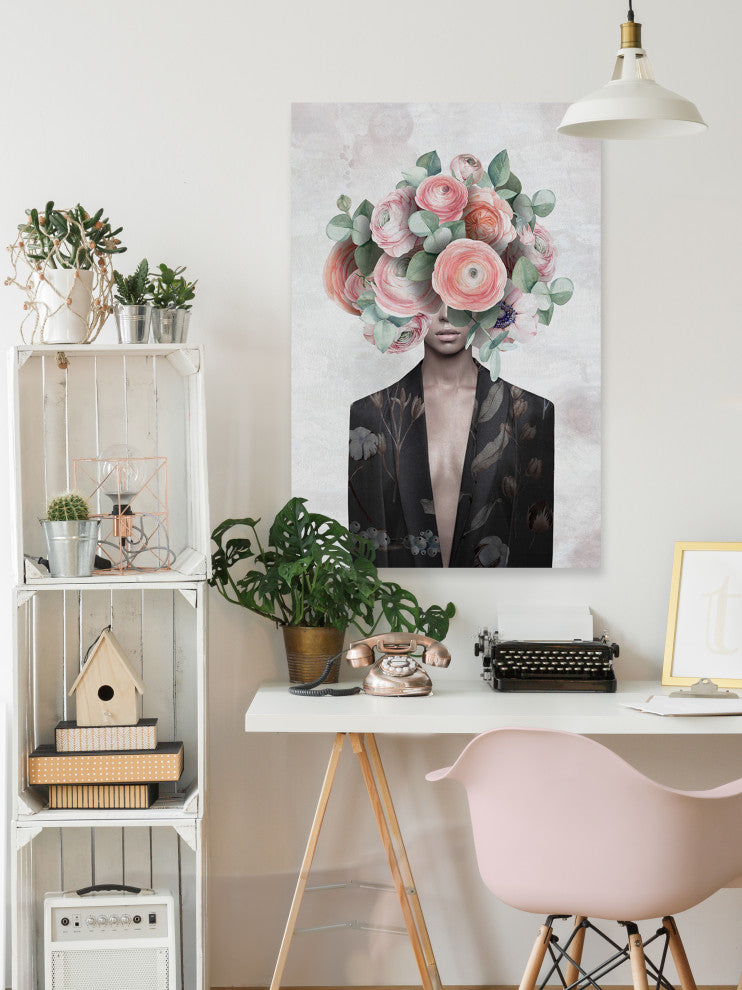 "Just the Way I Am" Painting Print on Wrapped Canvas, 40x60
