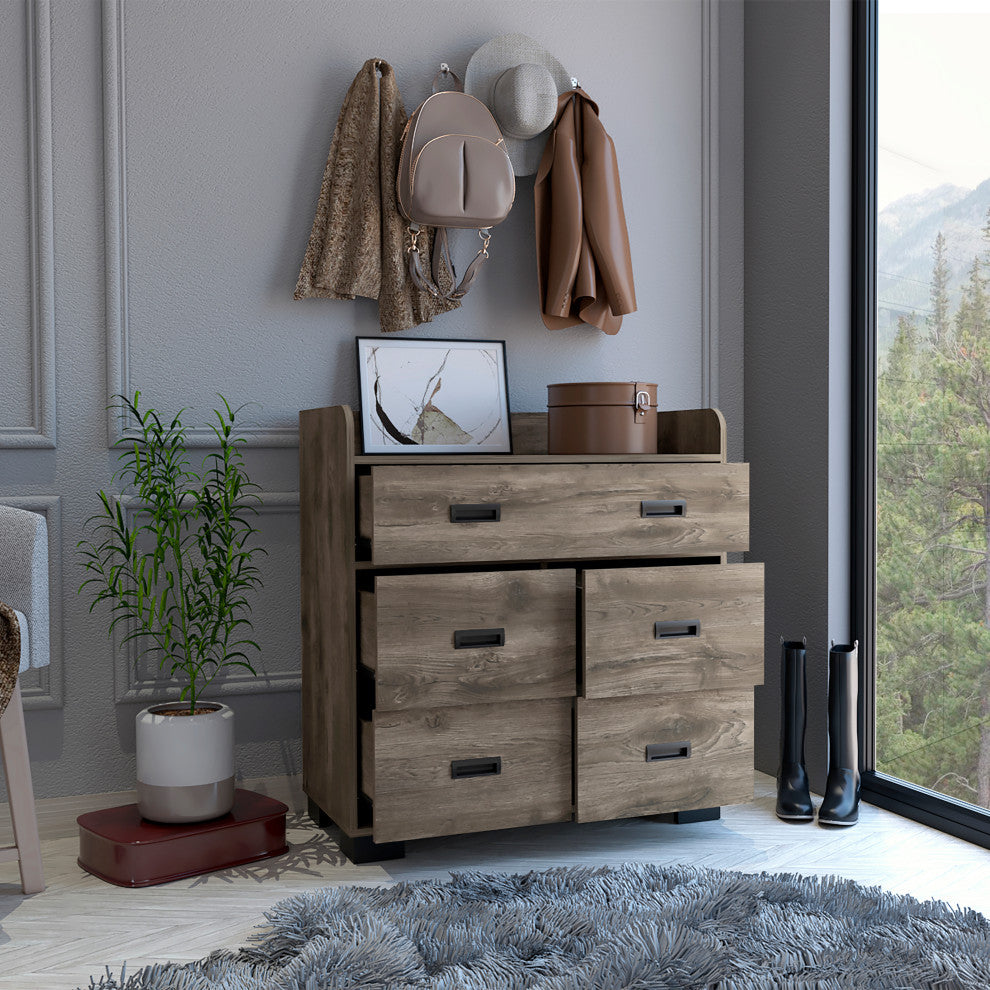 Anemone Dresser, Dark Brown