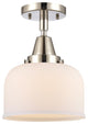 INNOVATIONS LIGHTING 447-1C-PN-G71-LED Large Bell Flush Mount