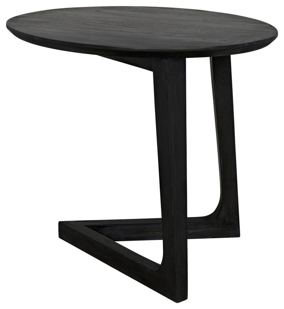 Cantilever Table, Charcoal Black