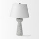 Julia Gray Antique Painted Cement Table Lamp