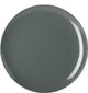 8" Salad Dessert Plate, White, Set of 4, Gray