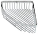 Gatco 12" Corner Shower Basket in Chrome